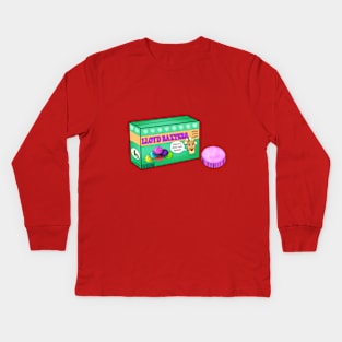 Lloyd Baxter's Edible Urinal Cakes Kids Long Sleeve T-Shirt